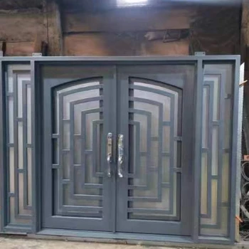cast iron entry doors