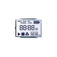 Good Quality Positive Transparent Transflective Reflective Lcd Display 7 Segment 4 Digit Lcd Display Tn 2 Inch Lcd Display