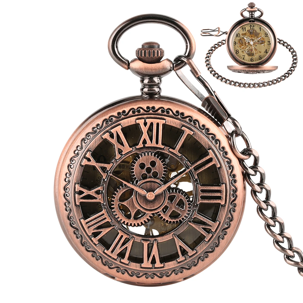 Orologio Da Tasca Carica Manuale - 11
