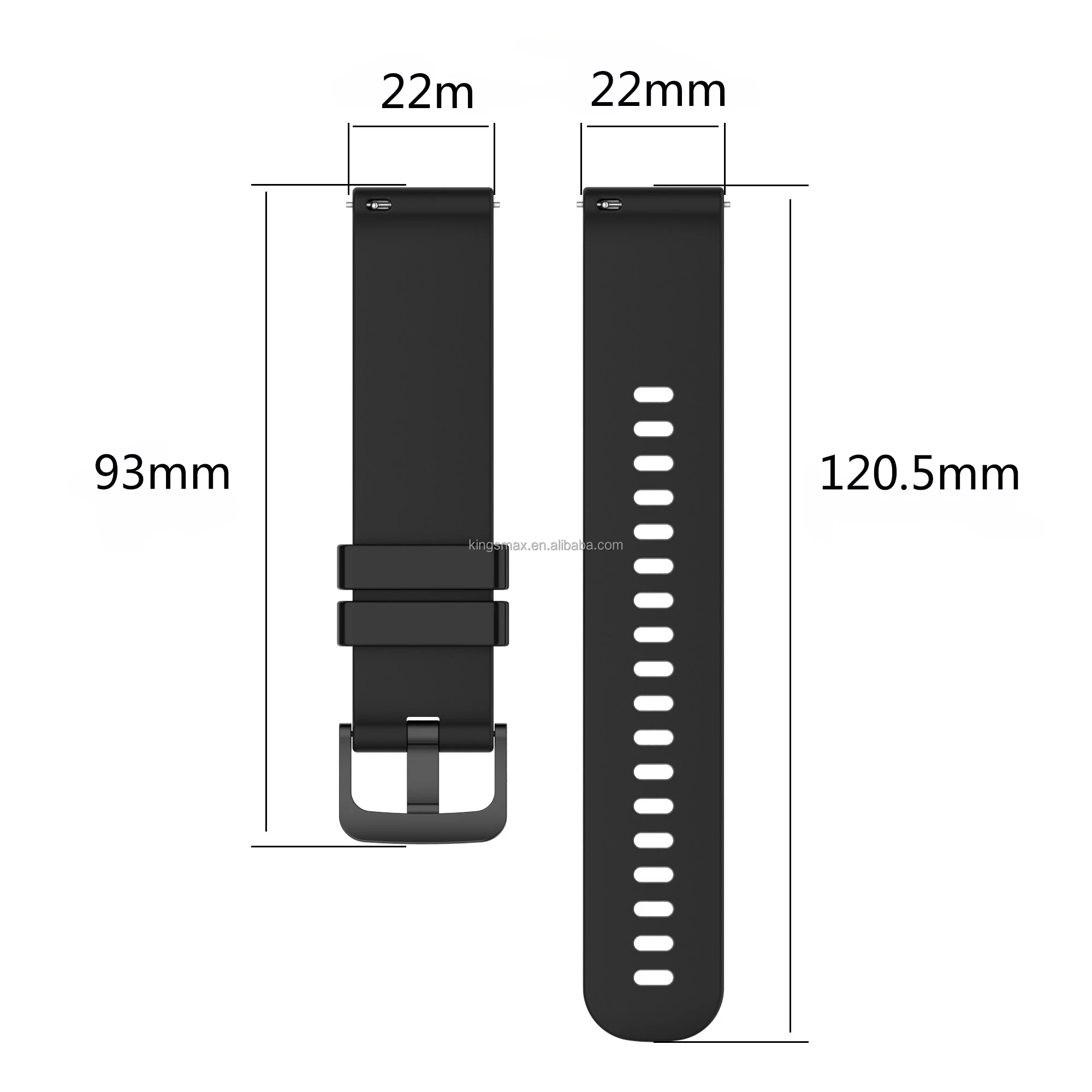 Luxury Sport Lightweight Waterproof True Carbon Fiber Watch Band Straps ...