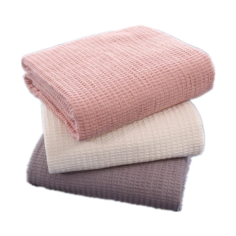 High Quality Knit Throw Blanket Breathable Warm Healthy Baby Blanket Knitted