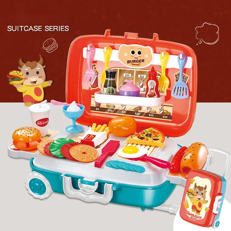 Conjunto de juguetes de simulación para niños, maletín médico de