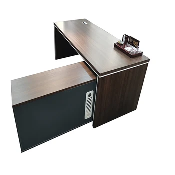 luxury chairman large l shaped elegant table furniture modern executive office desk