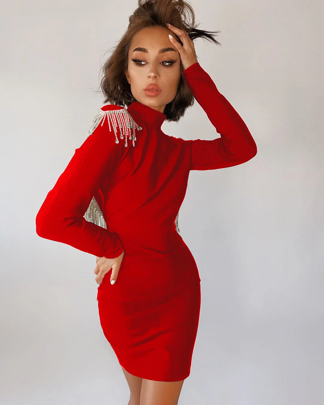 red skin tight dress Floor Length Red Skin Tight Prom Dress Simple Red Satin Spaghetti Straps Prom Dresses With Slit, Party Dresses, MP787 and a sexy backless Red Skin Tight Prom Dress
