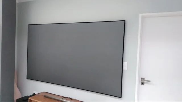 100 дюймов проектор для домашнего кинотеатра для домашних животных с украшением в виде кристаллов неподвижной рамы alr экран ust ультра короткофокусный проектор экран окружающего света отклонить экран