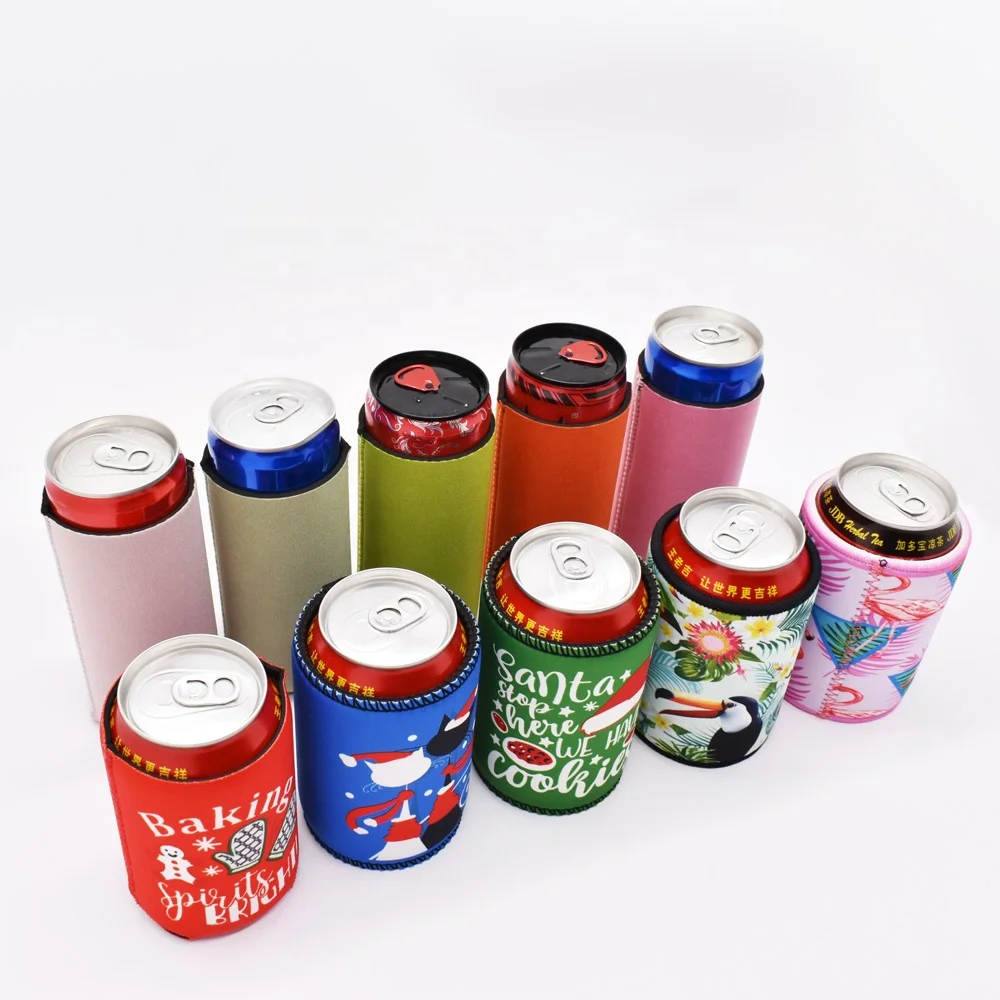Sublimation Metal Can Cooler Blanks Cans Insulated Sublimation Can Cooler Holder