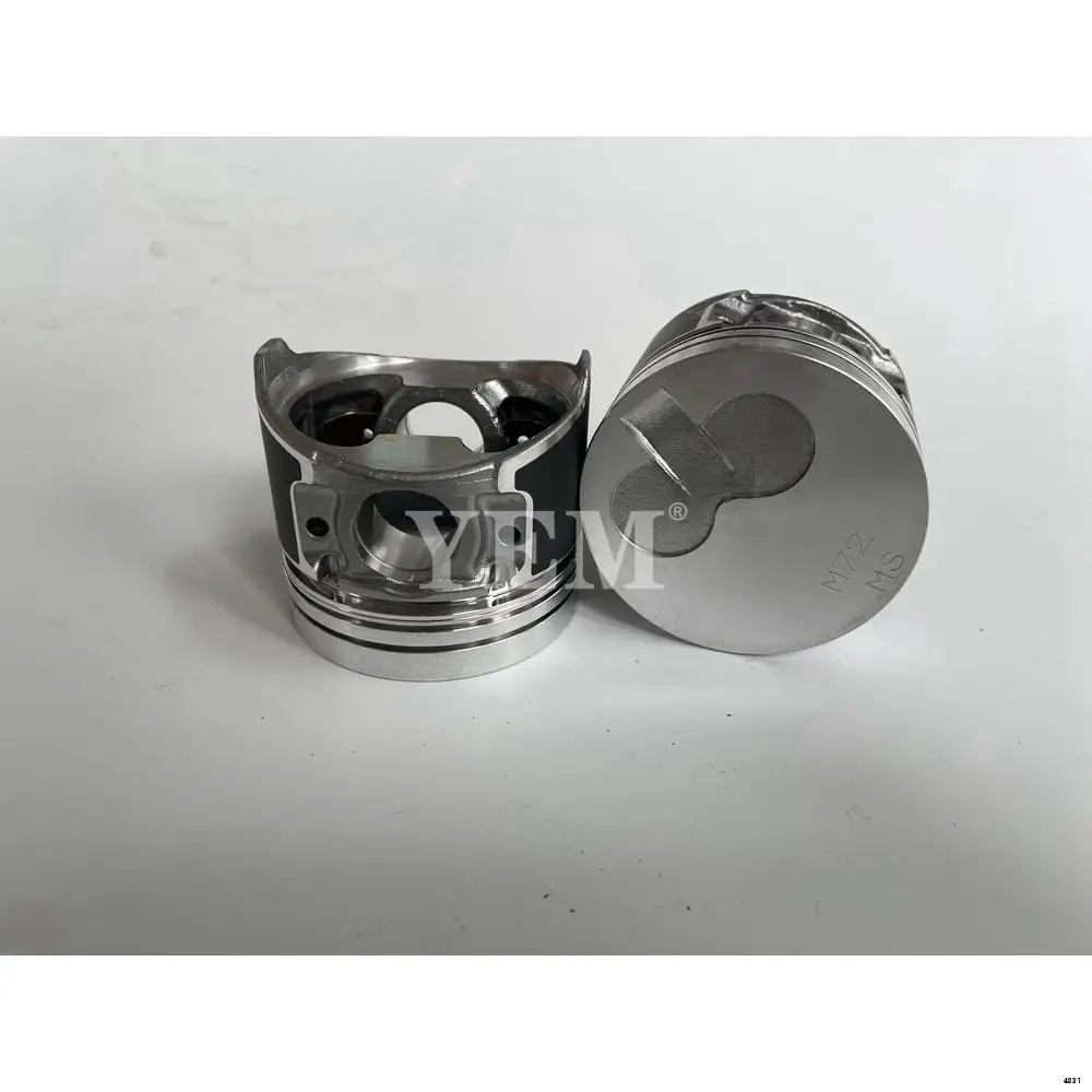 3TNM72 Engine Piston Kit With Pin CIR-CLIP for Yanmar Spare Parts Construction Machinery Parts
