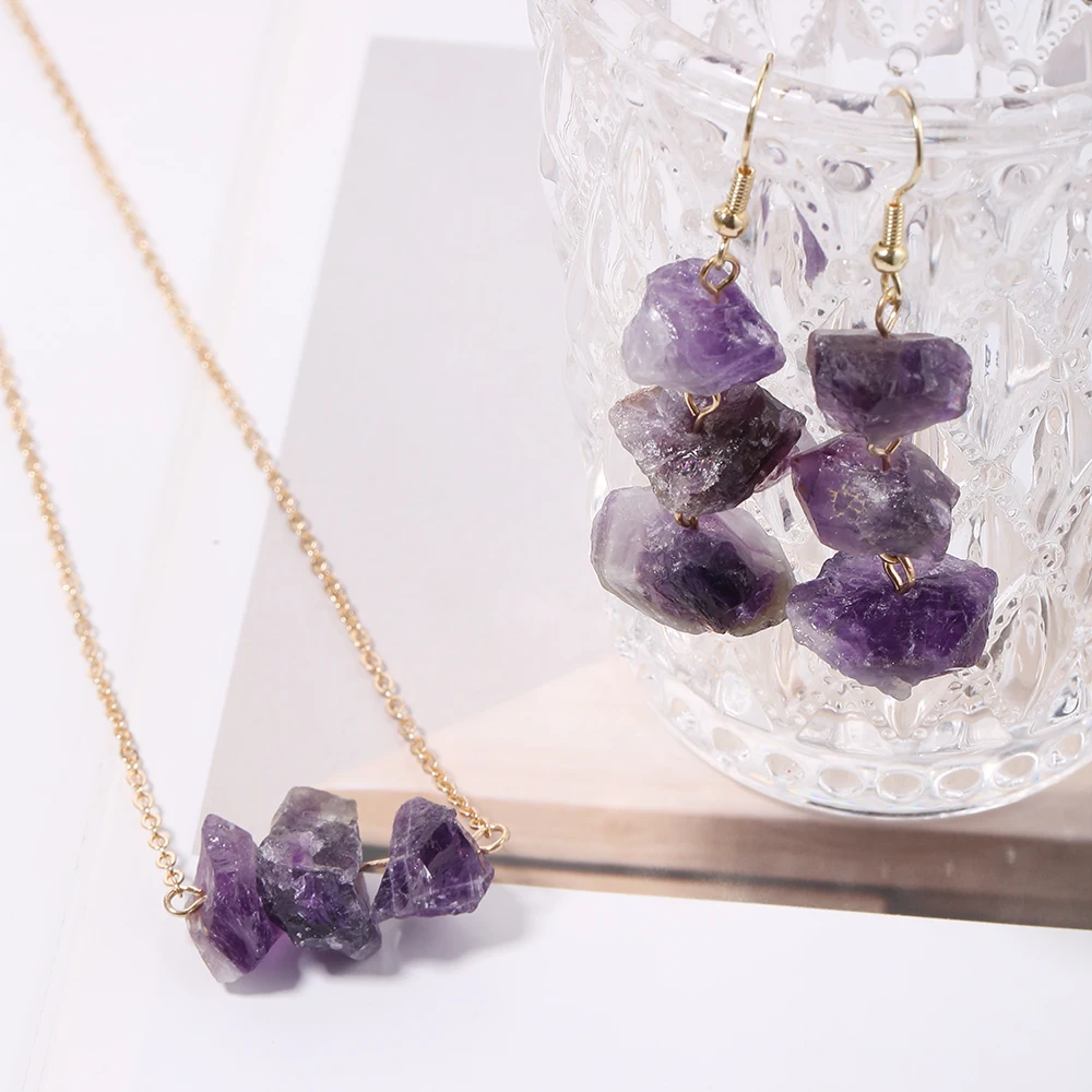 Natural Amethyst Raw Stone Healing 
