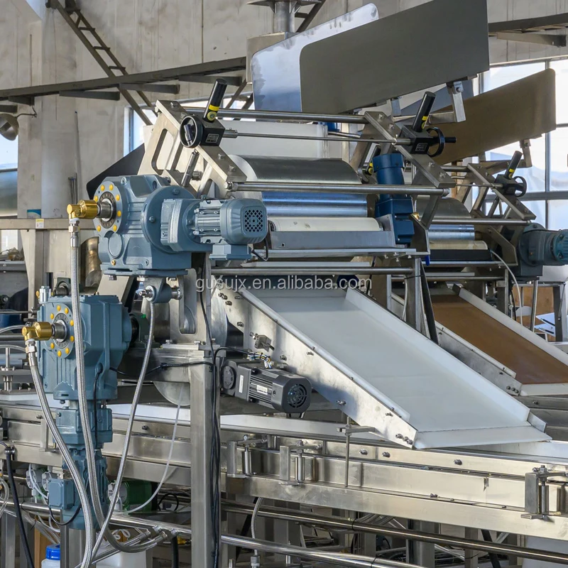 GUSU TPX Series PLC Core Automatic Cereal Bar Line Biscuit Making ...