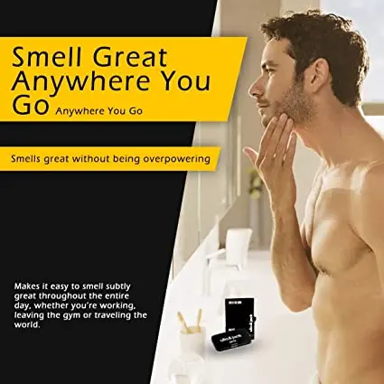 Custom Private label 0.5oz Travel Friendly Tin strong Men's Solid Cologne without alcohol