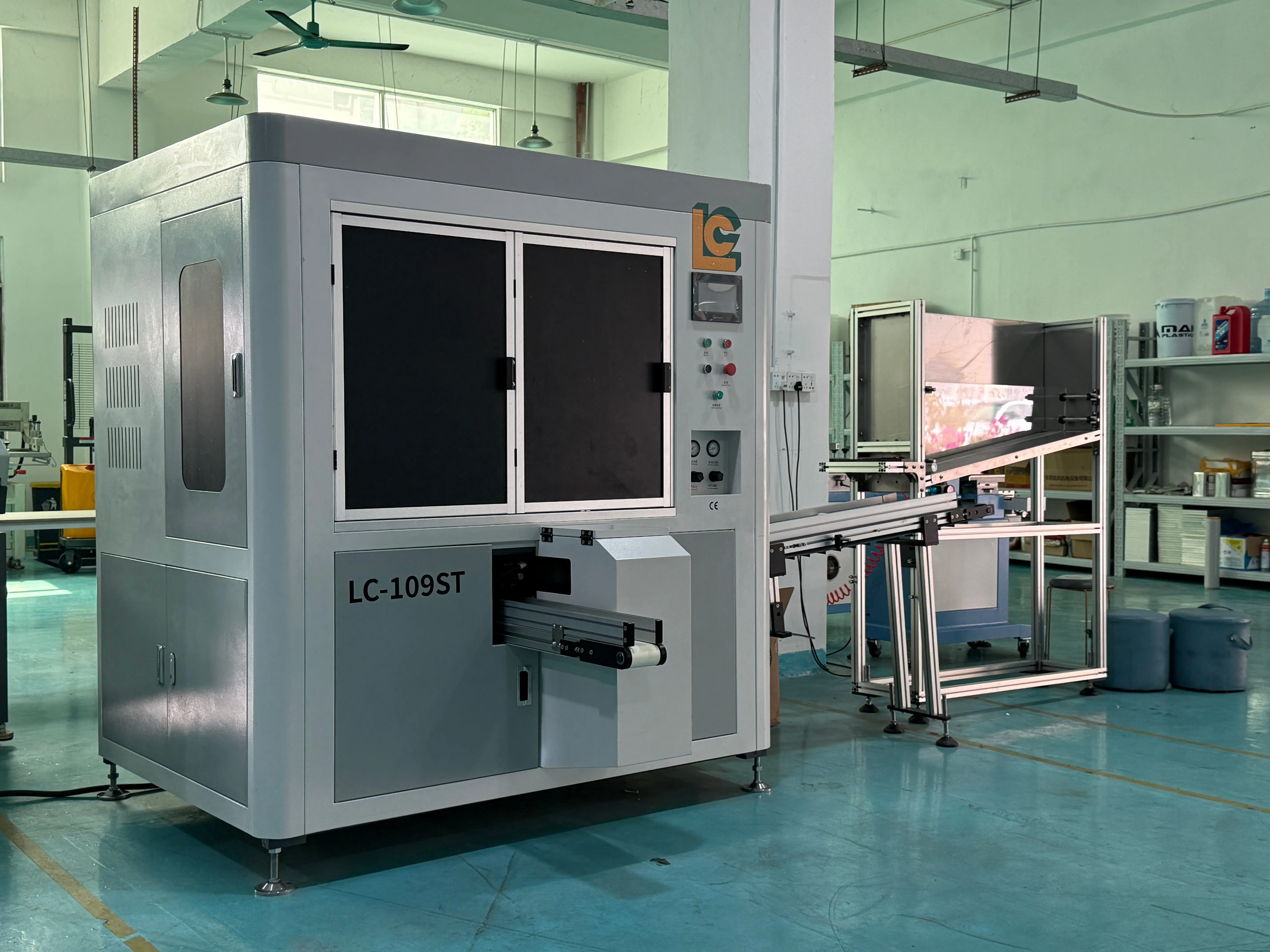 LC Full Automatic Silk Screen Printer Printing Machine tube printing ...