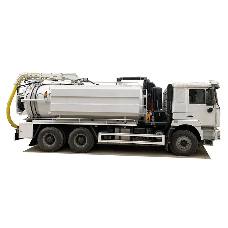 SHACMAN 6X4 Vacuum Sewage Suction Truck - High Performance