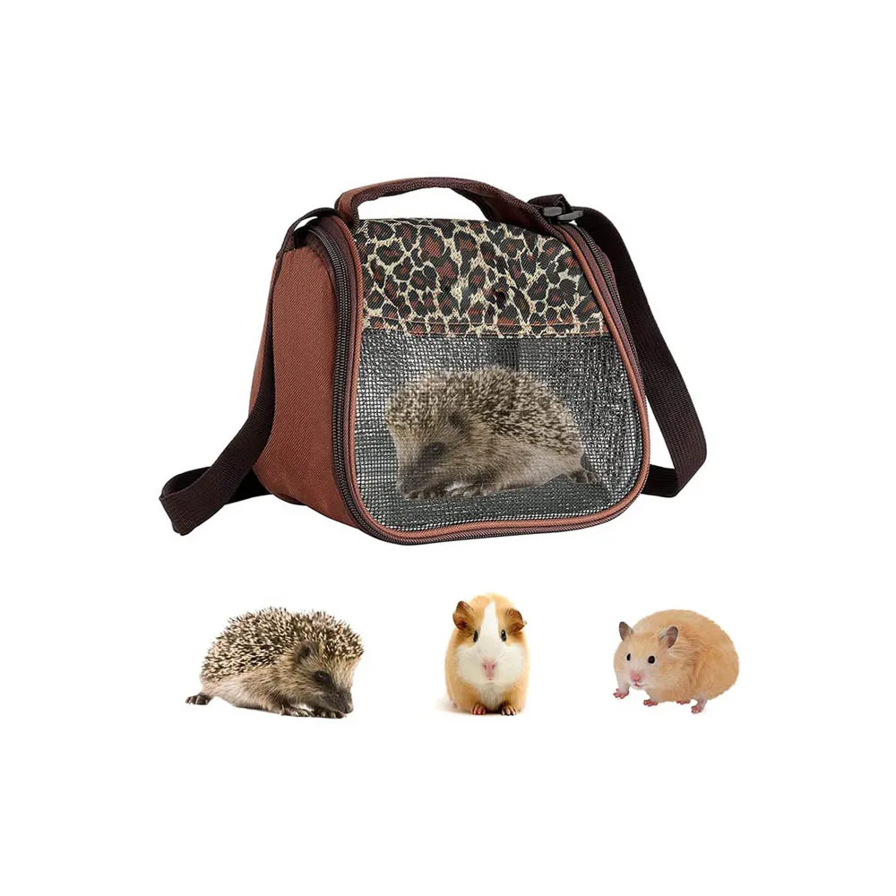 Cheap Outdoor Travel Leopard Print Hand - Held Backpack Hamster