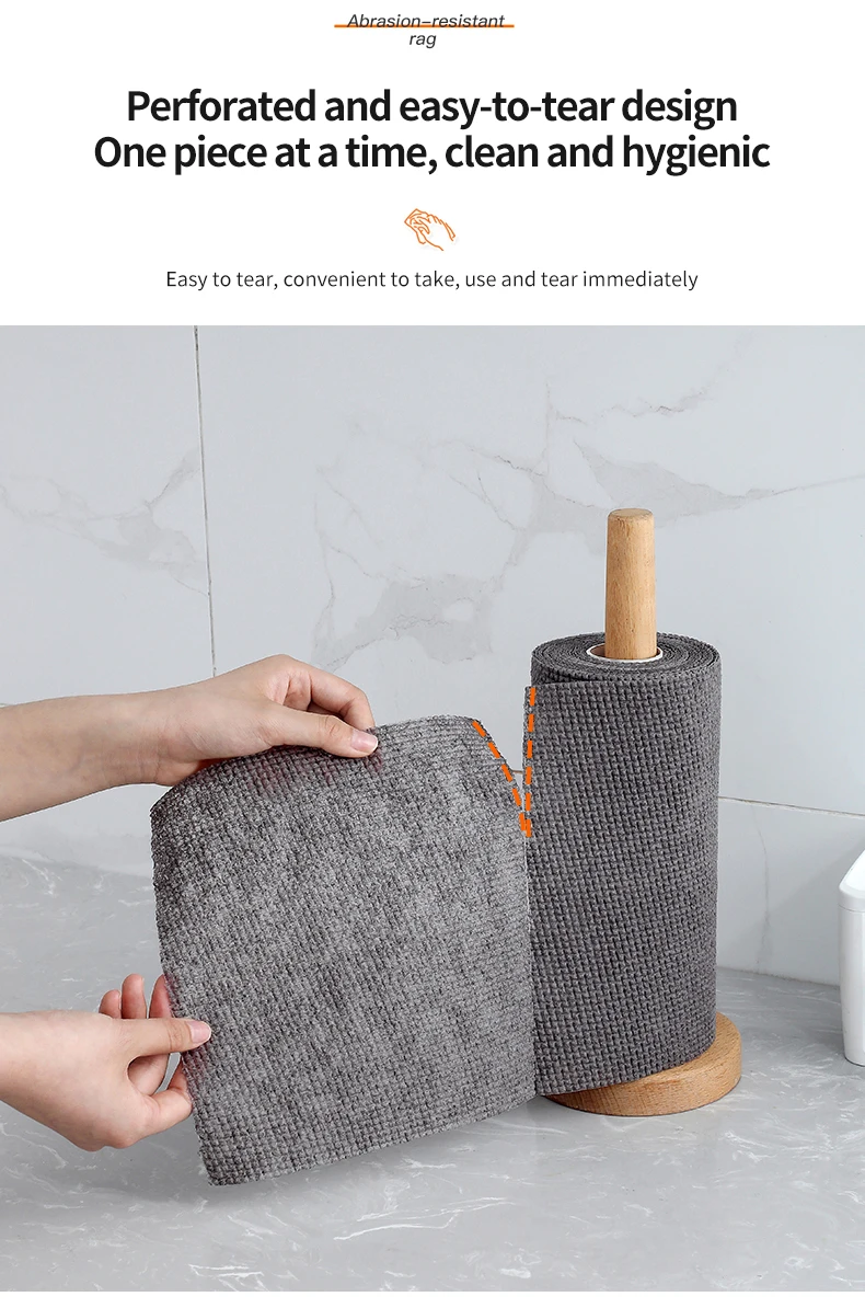Custom Disposable Cleaning Cloth Wear-resistant Micro Fiber Kitchen ...