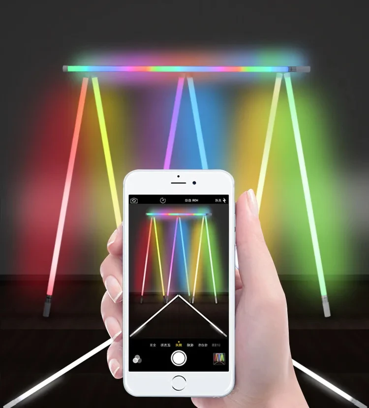 T8 RGB Tube Light - Colorful Changing Remote Control Light
