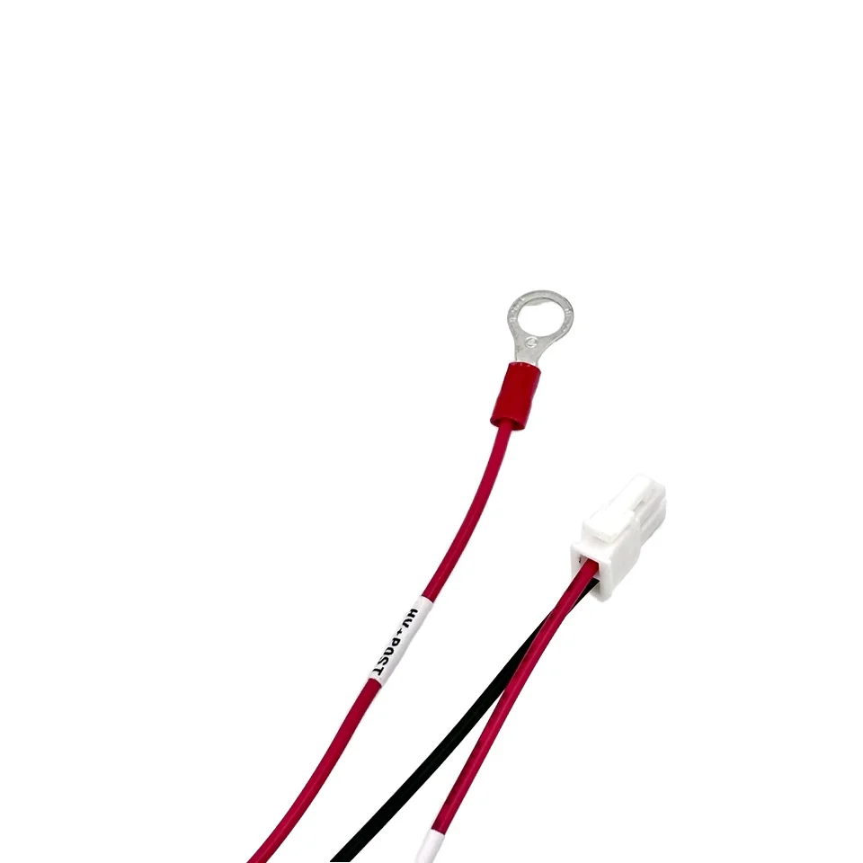 product customizable 50w 6 ohm load resistor o shaped ring terminal bare copper wire core ptfe for electronic automobiles wiring harness-1