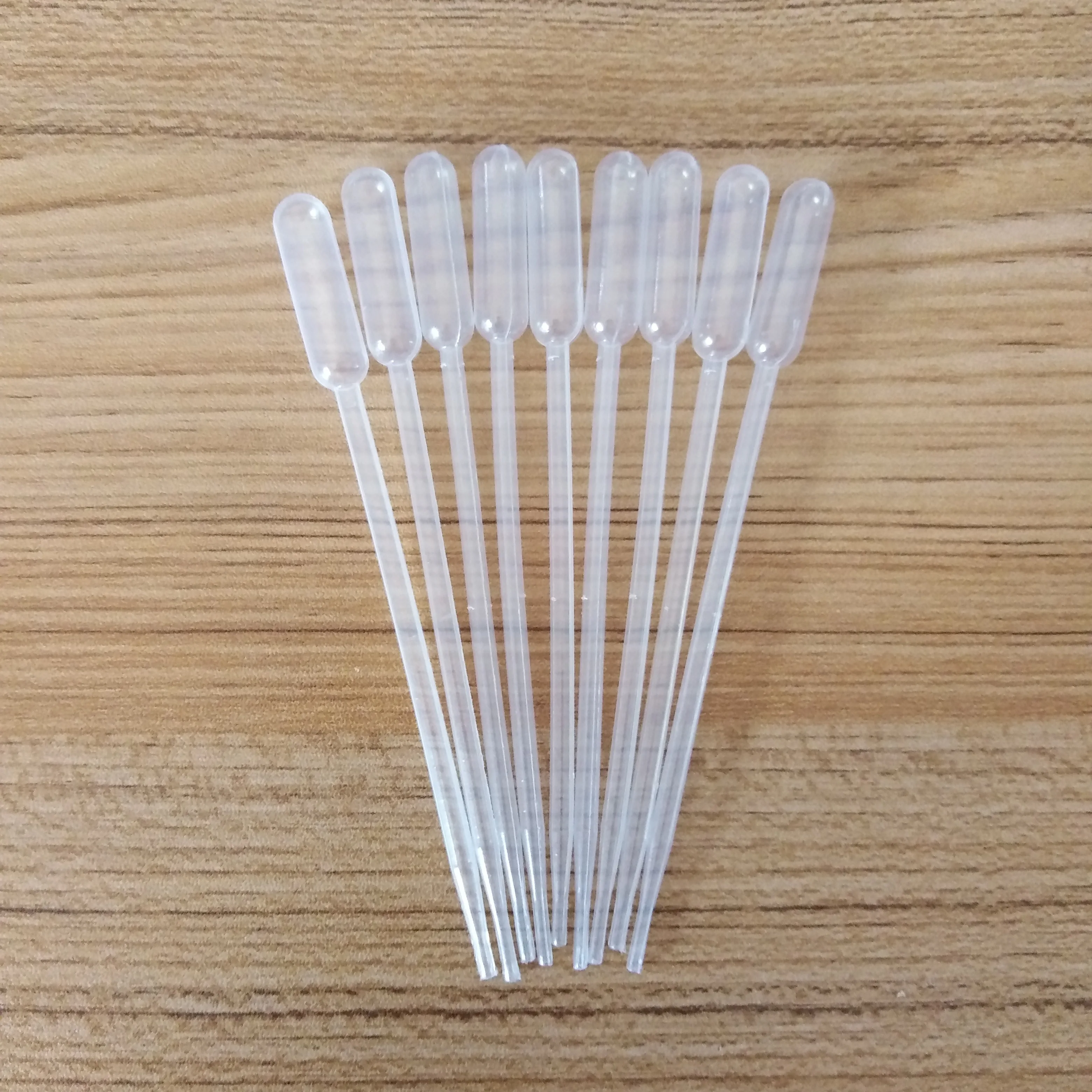 Laboratory Disposable Plastic Transparent Dropper 3ml 160mm 48ul Double Scale Thickening Graduated Pipe Micro Pasteur Pipette