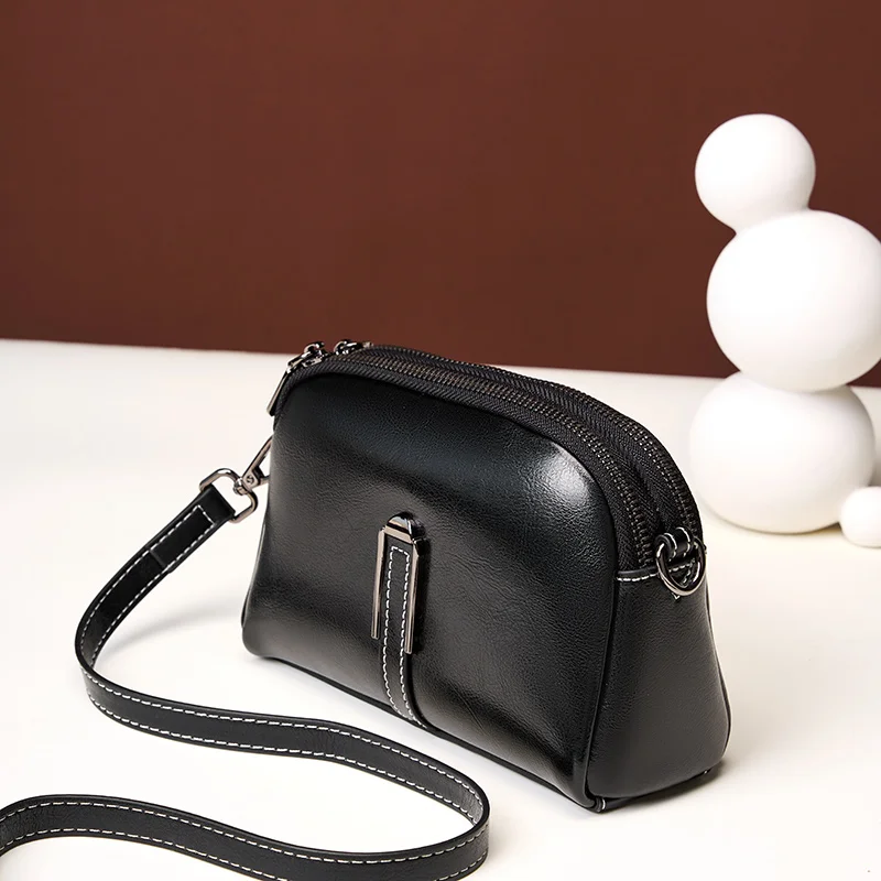 Customize Design Hot Sale Fashion Leather Mini Bag for Ladies Sling Bag Leather Crossbody Cross Body Shoulder Bag for Woman