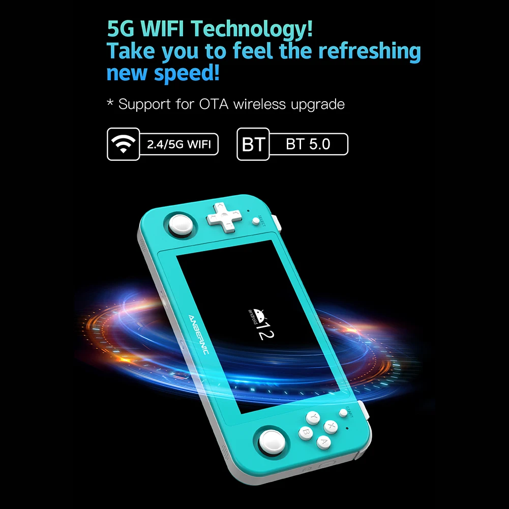 Ambernic RG505 - Retro Handheld Game Console with OLED Screen