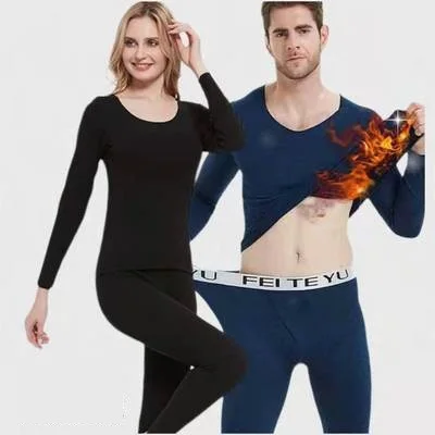 New Hot Selling Women Thermal Underwear Set Warm Men Long Johns - Buy ...