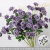 Deep purple 6-headed small roses
