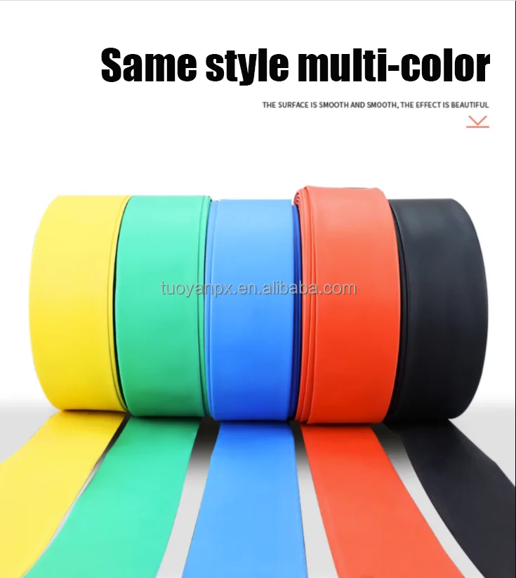 Colorful Polyolefin Heat Shrink Tube 6.0/7.0/8.0 2:1 Heat Shrinkable Sleeve  in Rolls details