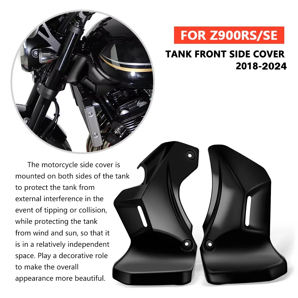 For Kawasaki Z900RS SE 2024 ABS Motorcycle Front Fuel Tank Side