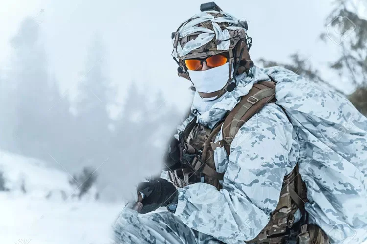 The basics of snow camouflage 
