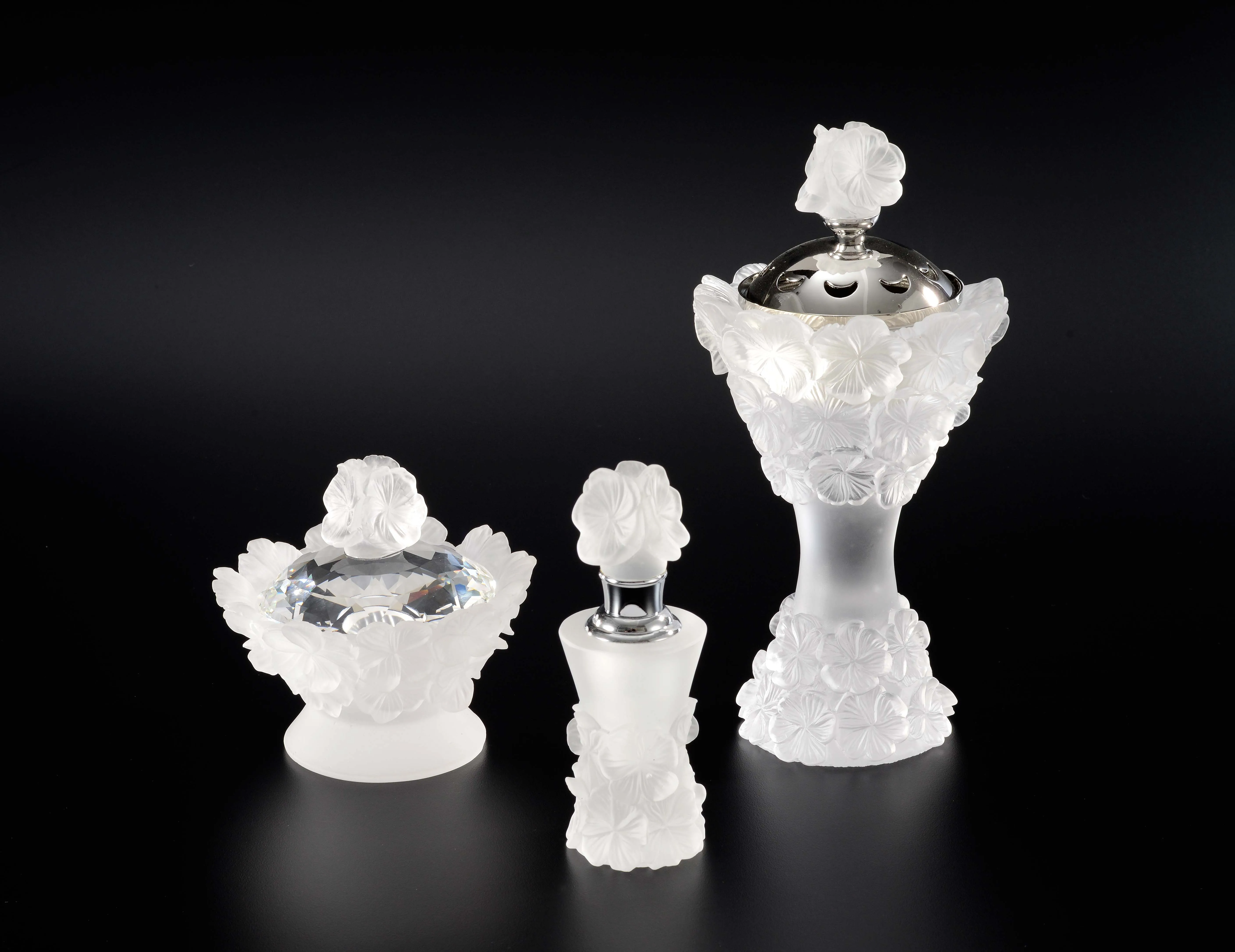 用于家庭装饰的失蜡铸造阿拉伯ramadan bakhoor liuli水晶香炉