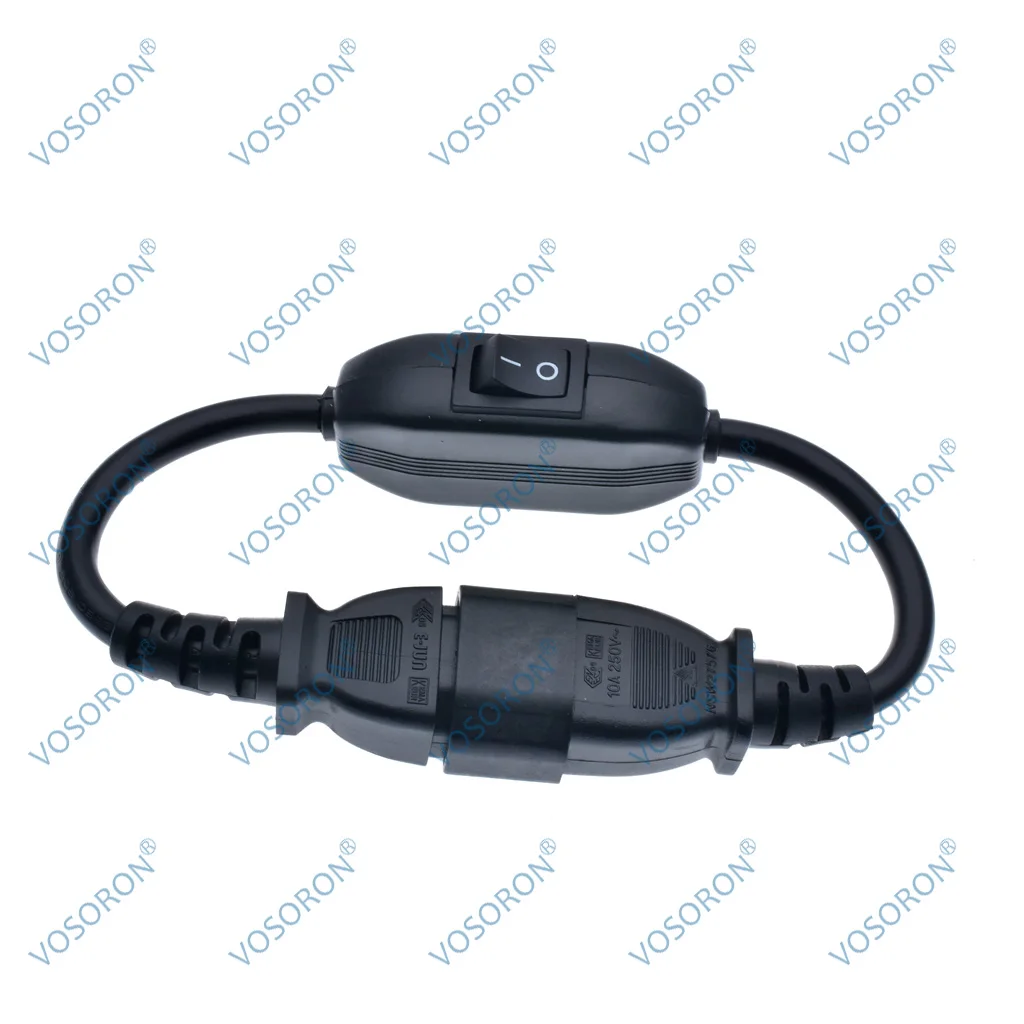 Adaptateur Secteur IEC320 C14 Vers C7 - Noir - Pour Ordinateur Portable Ou PDU