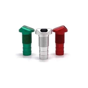 Colorful Aluminum Alloy 3/8 inch Water bypass fitting