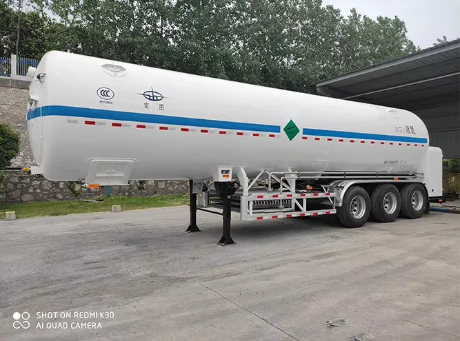CIMC LINYU LPG Tanker Semi Trailer 50m3 Gas Transport Truck Trailer 50m3 Liquefied Petroleum Gas Semi Trailer in China