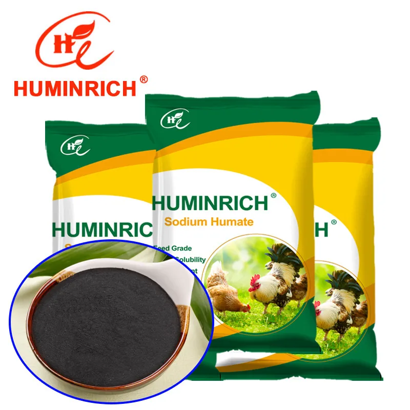 HuminRich SH9016B Increase Egg Production Rate Sodium Humate Chicken Feed Additive Poultry