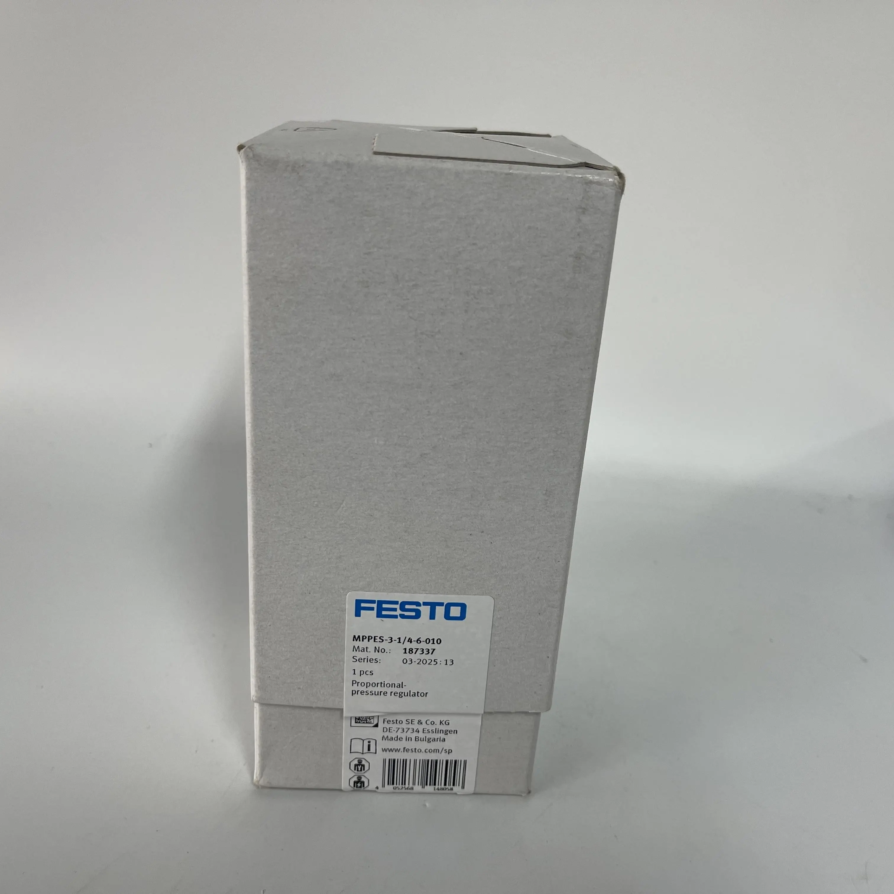 FESTO Proportional Pressure Regulator MPPES-3-1/4-6-010