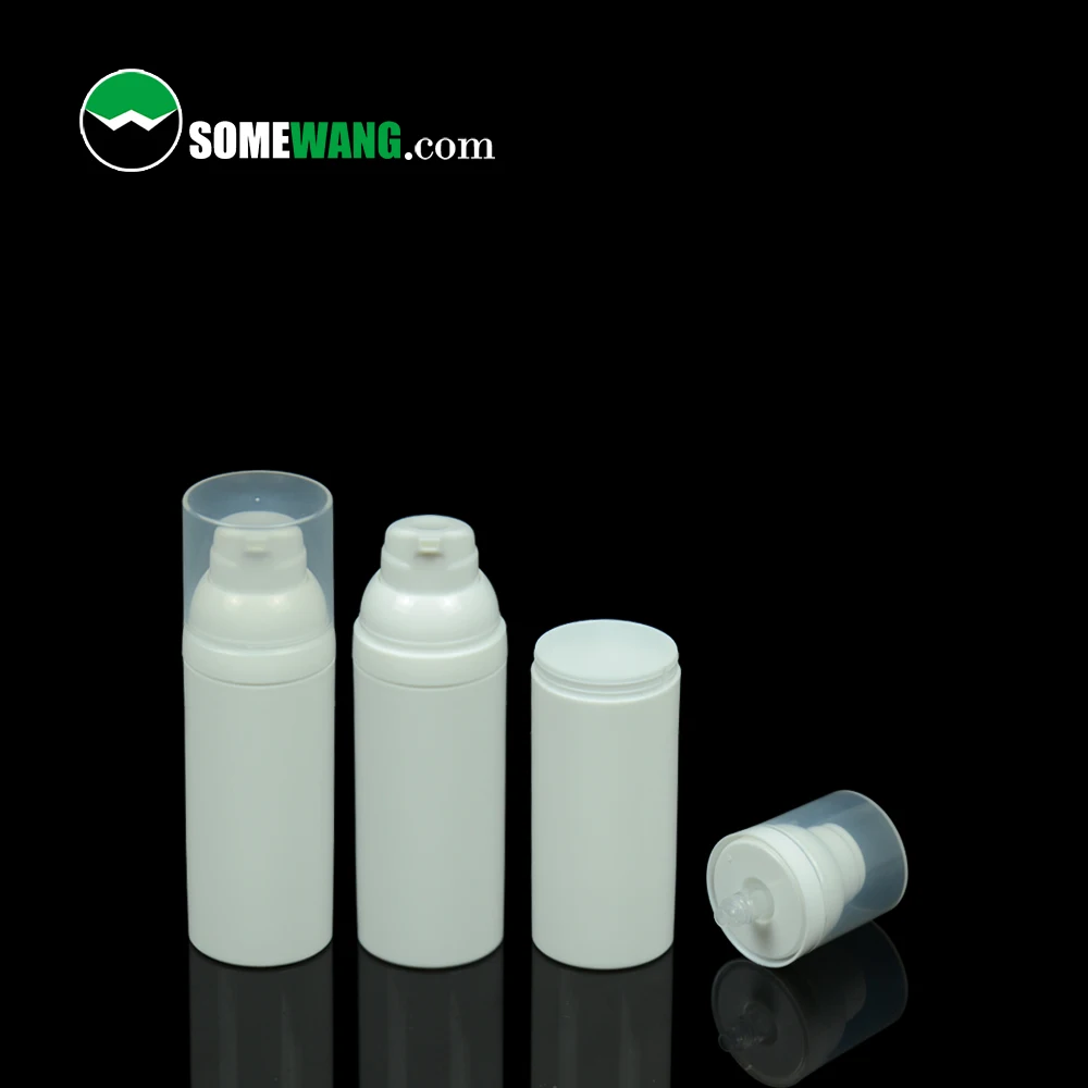 SOMEWANG 35ml 50ml 75ml 100ml Cosmetic Plastic Pump Vacuum Cream Lotion Bottle Empty Lotion Airless Bottle