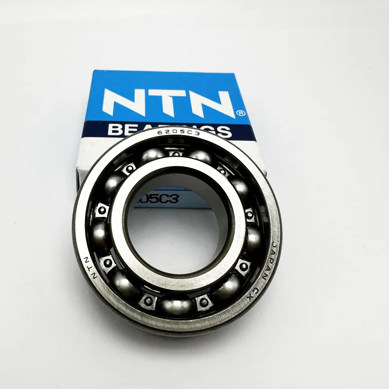 NTN6205日本オリジナルディープグルーブボールベアリング単列