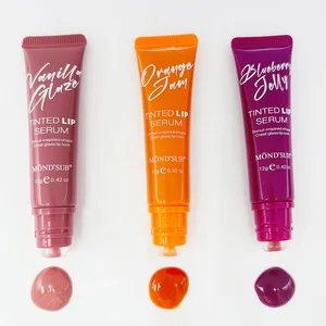 Custom Korean Vegan Long Last Nourishing Lip Care Lipgloss Moisturizing Plumper Glaze Craze Tinted Lip Serum Gel High-shine