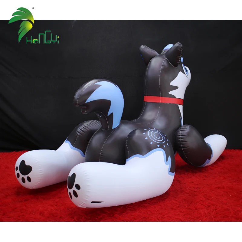 Hongyi Latest Design with Custom Printing / Inflatable Dog Husky ...
