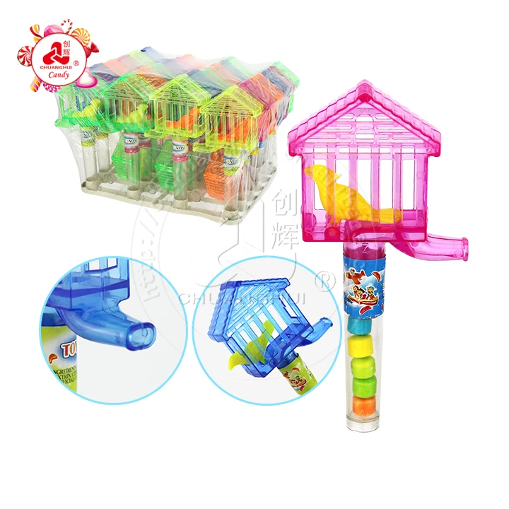 bird cage toy candy
