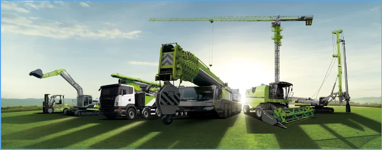 Green Zoomlion ZCT600V532 Used Crawler Crane Telescopic Truck Crane 60ton