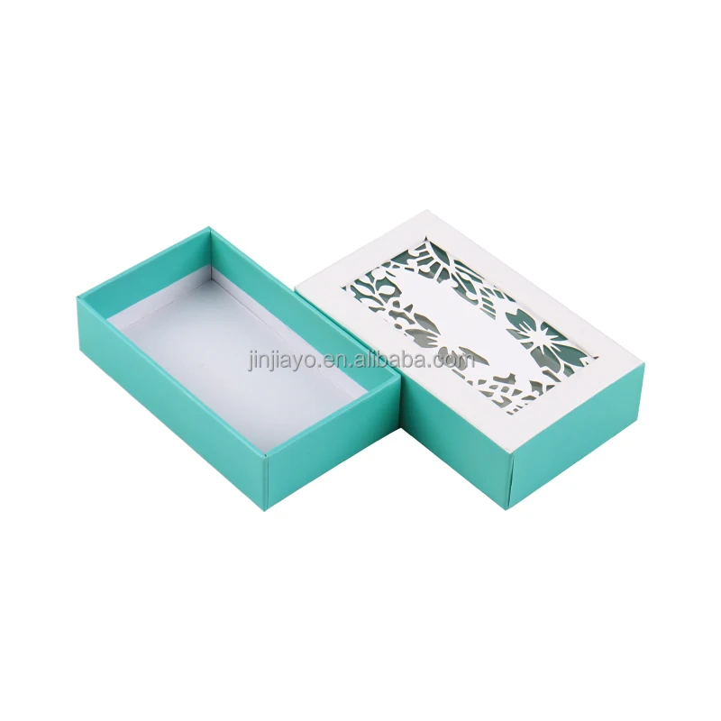 Customized Exquisite Hollow Lid Box Environmentally Friendly Recyclable Coated Cardboard Gifts Matt Lamination Offset UV Coating manufacture