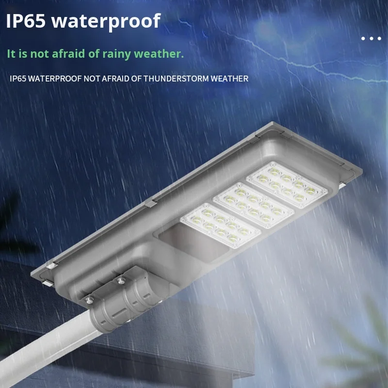 Høj ydelse Lang rækkevidde Ip65 Vandtæt 150w 200w 250w Motorvej Al-i-en LED Solgadebelysning