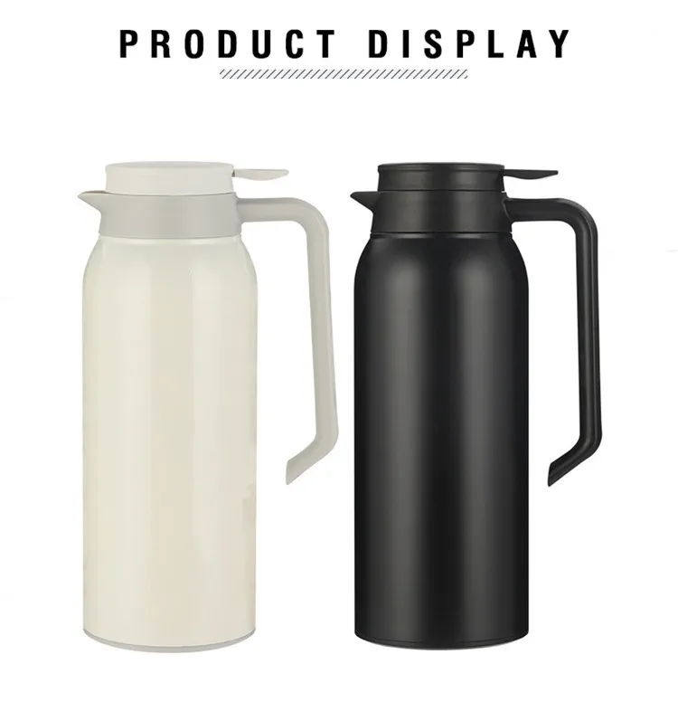 Thermos Stainless Steel Pot Bottle Jug 1.5L Water Tea Coffee Heat insulation 