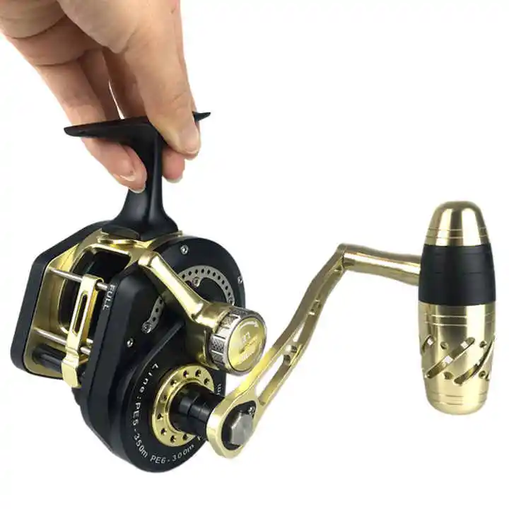 chinese made sea fishing reels Jigging Reel for Deep Sea Fishing Reel Saltwater Fishing Slow Pitch Reel  Made in China