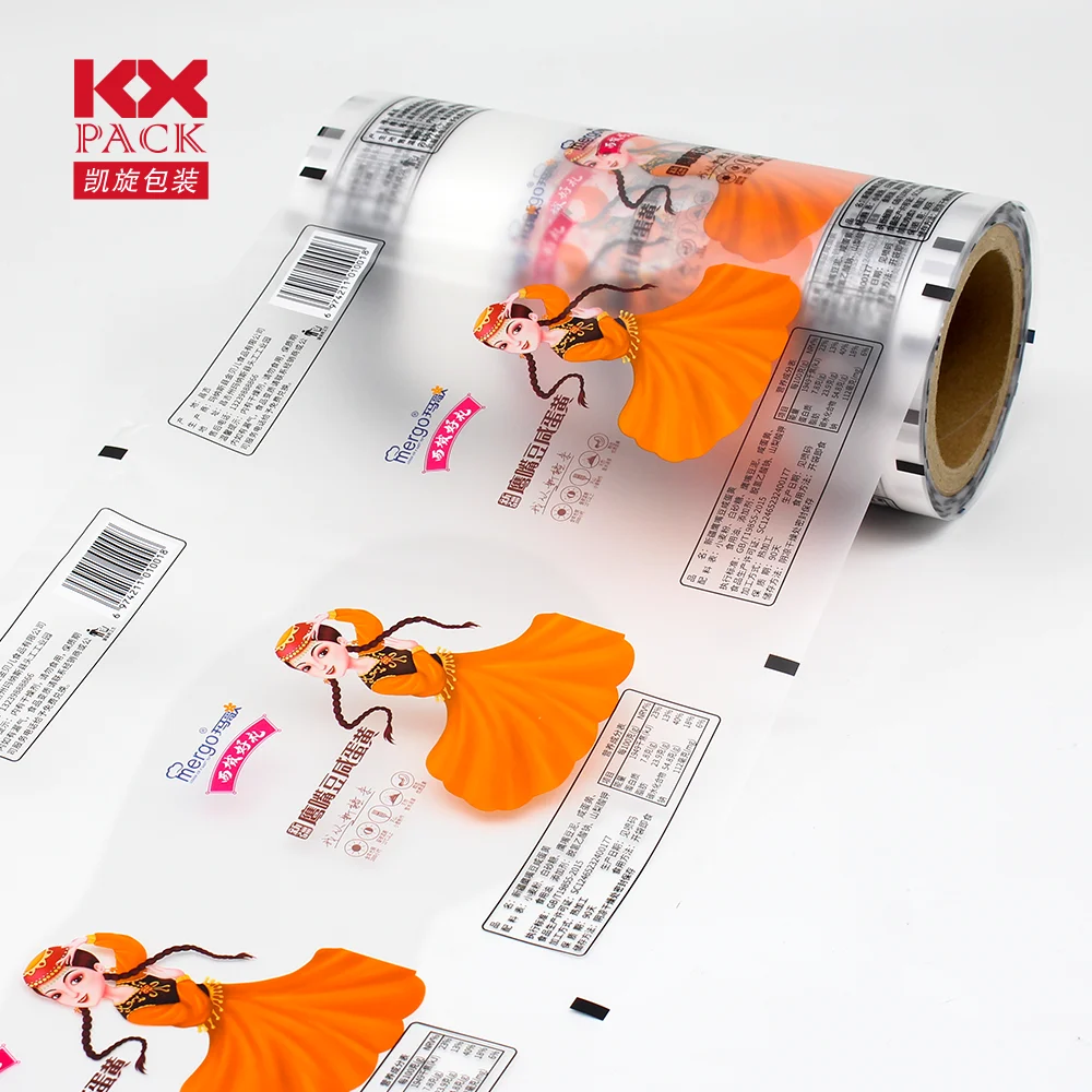 Plastic film for food packaging