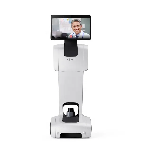 Temi AI Companion Robot Vital Signs Monitor Healthcare Autonomous Navigation Robot for Patient Monitoring Abnormal Alert