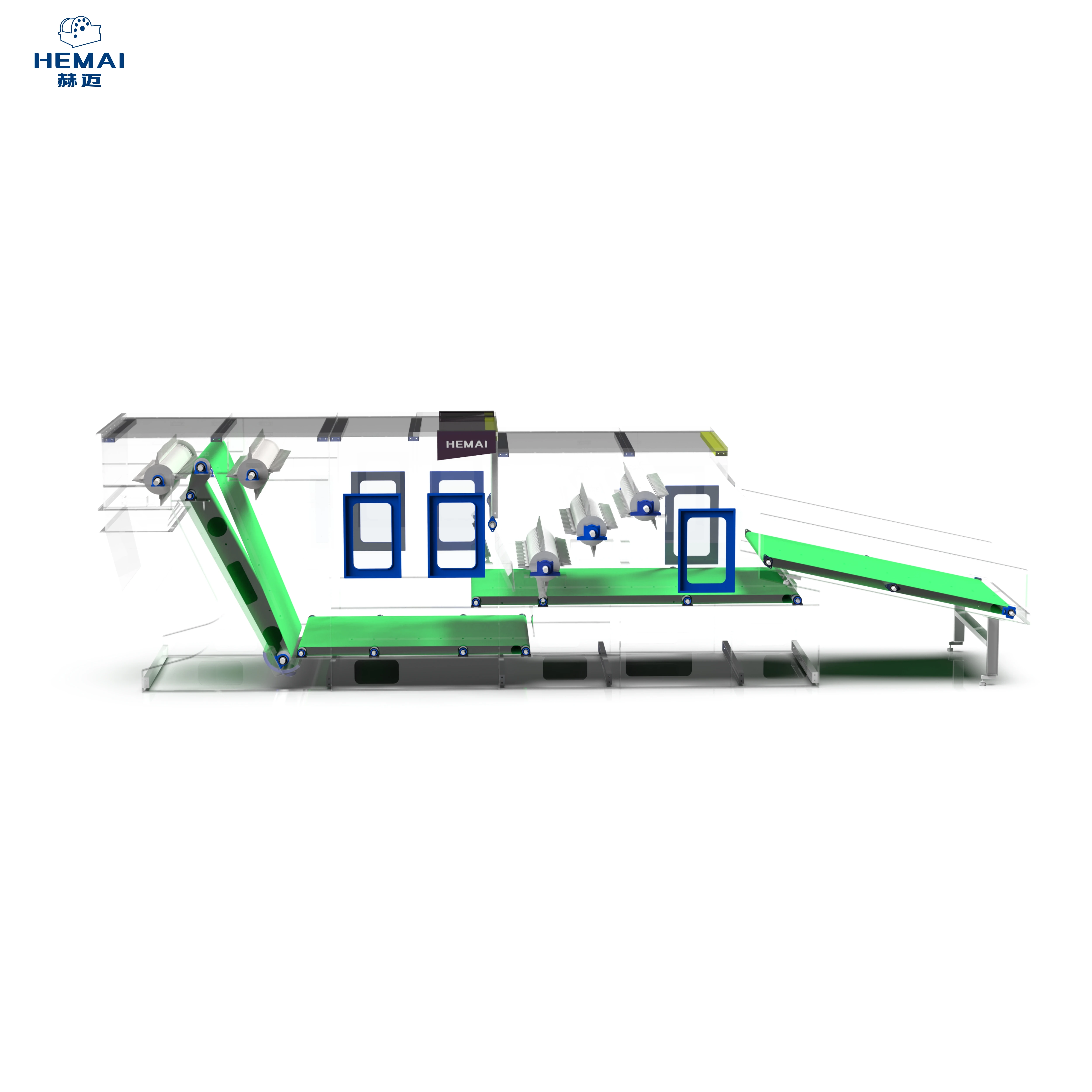 Labor-Saving Opening Machine with Excellent Cotton Blending and Opening Effect for Nonwoven Fabric Production Line