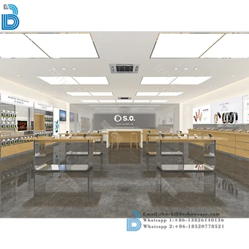 Phone Accessories Shop Display Furniture Direct Supply Full Store Interior Decoration Plan