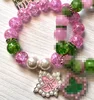 Pink IVY charm bracelet