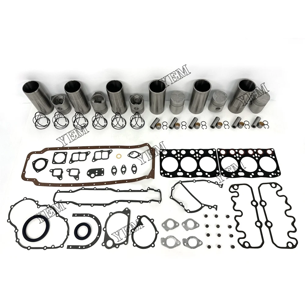 2D Rebuild Kit Cylinder Liner Piston With Gasket Kit for Toyota Engine. 3